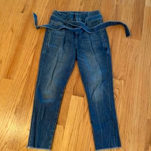 DL1961 Susie Paper Bag High Rise Tapered jeans